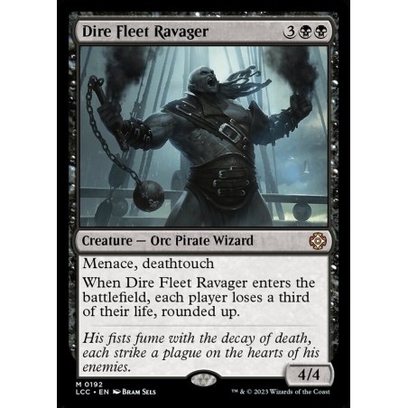 Dire Fleet Ravager // Devastador de la Flota Arrasadora