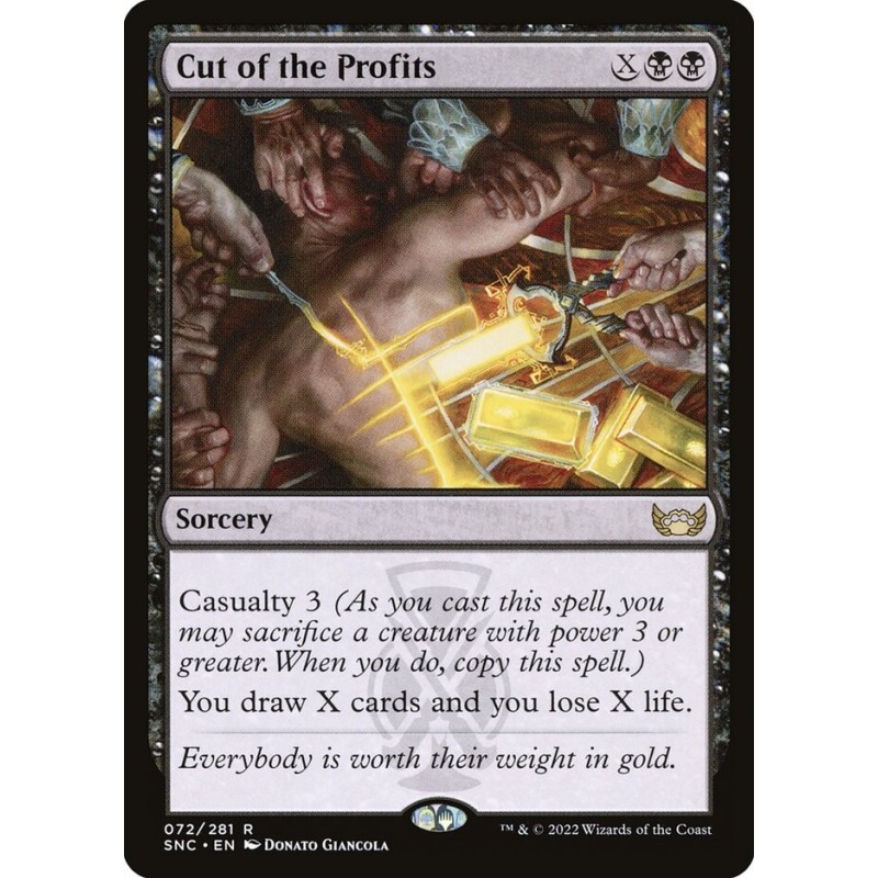 Cut of the Profits // Parte de las ganancias