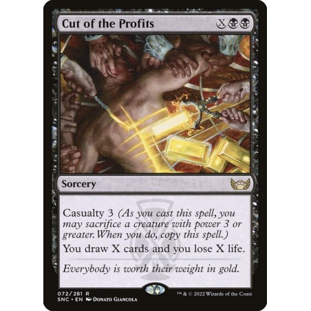 Cut of the Profits // Parte de las ganancias