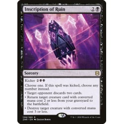 Inscription of Ruin // Inscripción de catástrofe