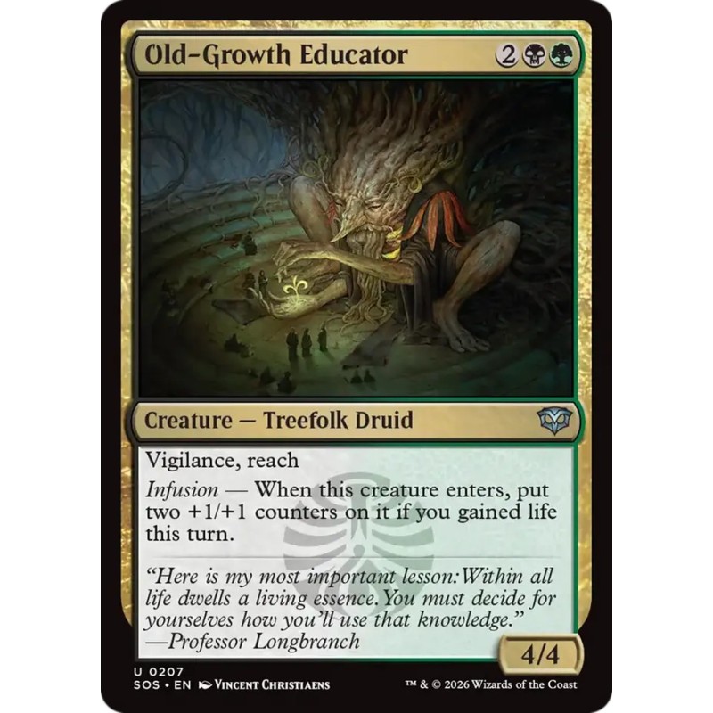 Old-Growth Educator // Maestro de la espesura antigua