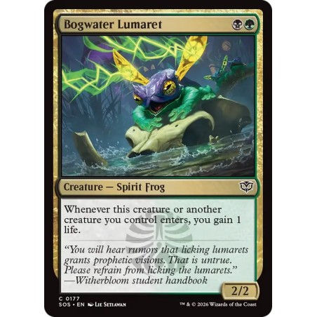 Bogwater Lumaret // Lúmaret del agua pantanosa