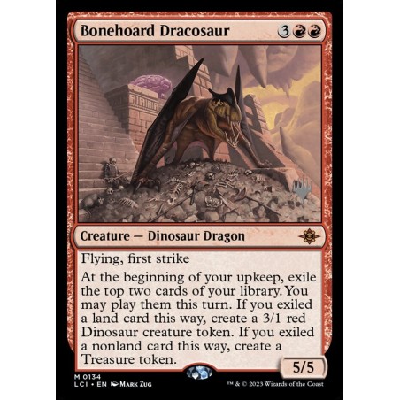 Bonehoard Dracosaur // Dracosaurio acaparahuesos (PP)