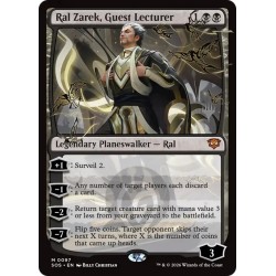 Ral Zarek, Guest Lecturer // Ral Zarek, profesor invitado (P)