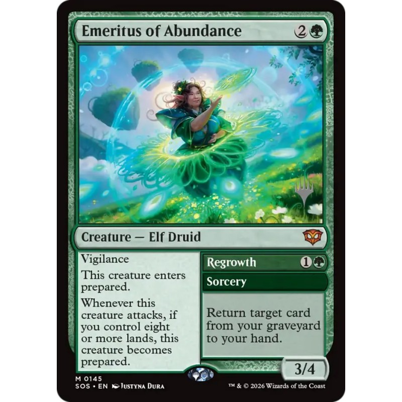 Emeritus of Abundance // Emérita de la abundancia (P)