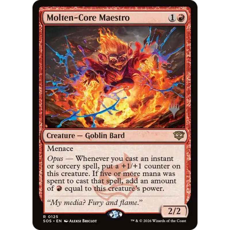 Molten-Core Maestro // Maestra magmacor