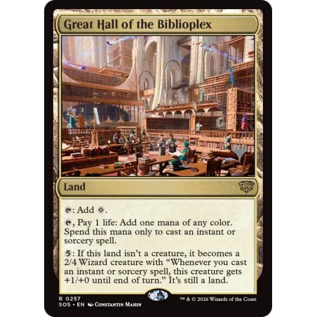 Great Hall of the Biblioplex (PP) (F)