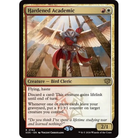 Hardened Academic // Académico curtido (PP)