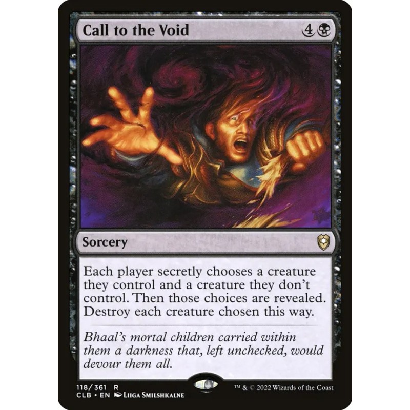 Call to the Void // Llevar al vacío