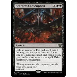 Heartless Conscription // Reclutamiento descorazonado