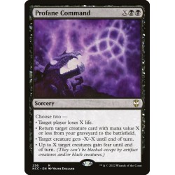 Profane Command // Dictado profano