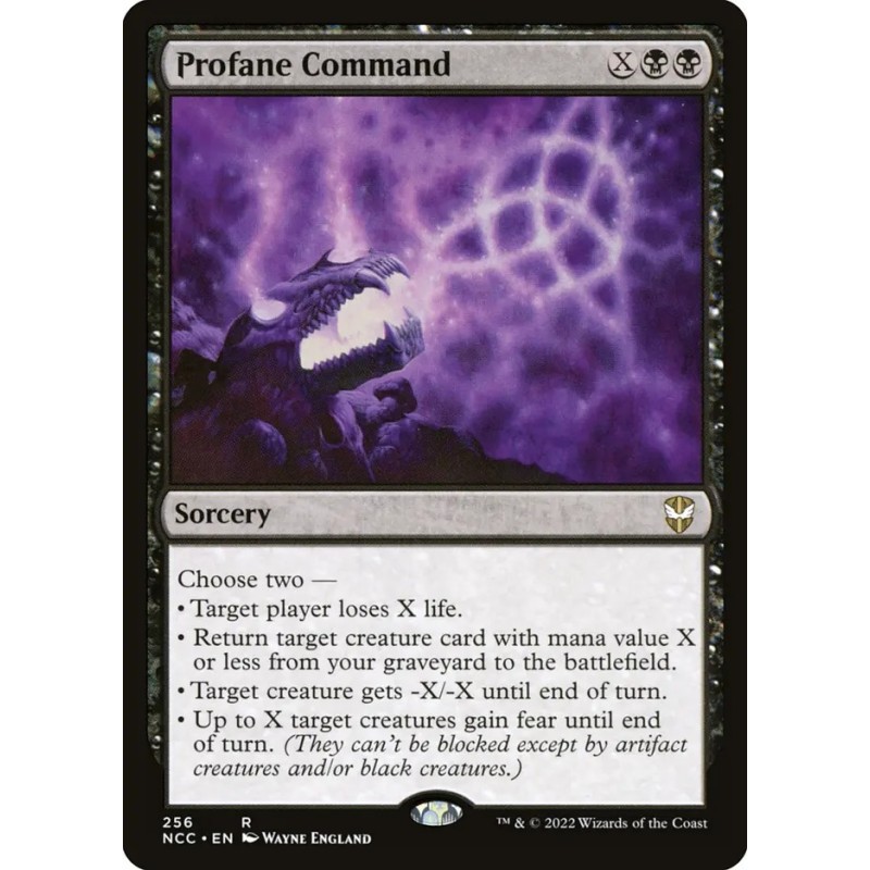 Profane Command // Dictado profano