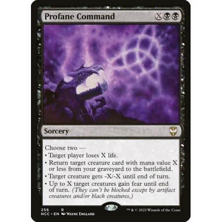 Profane Command // Dictado profano