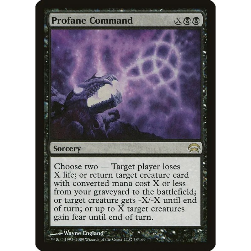 Profane Command // Dictado profano
