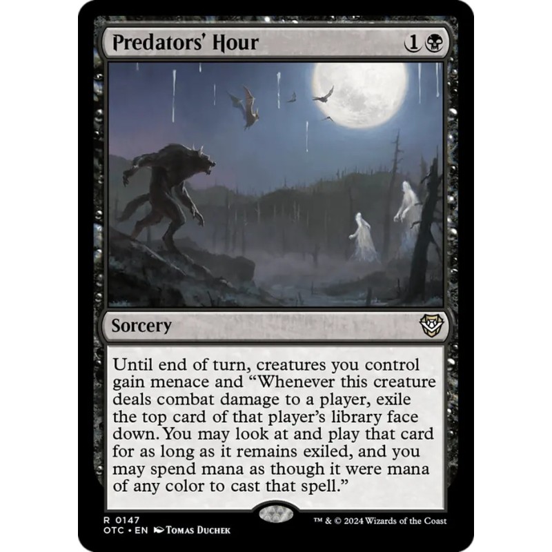 Predators' Hour // Hora de los depredadores