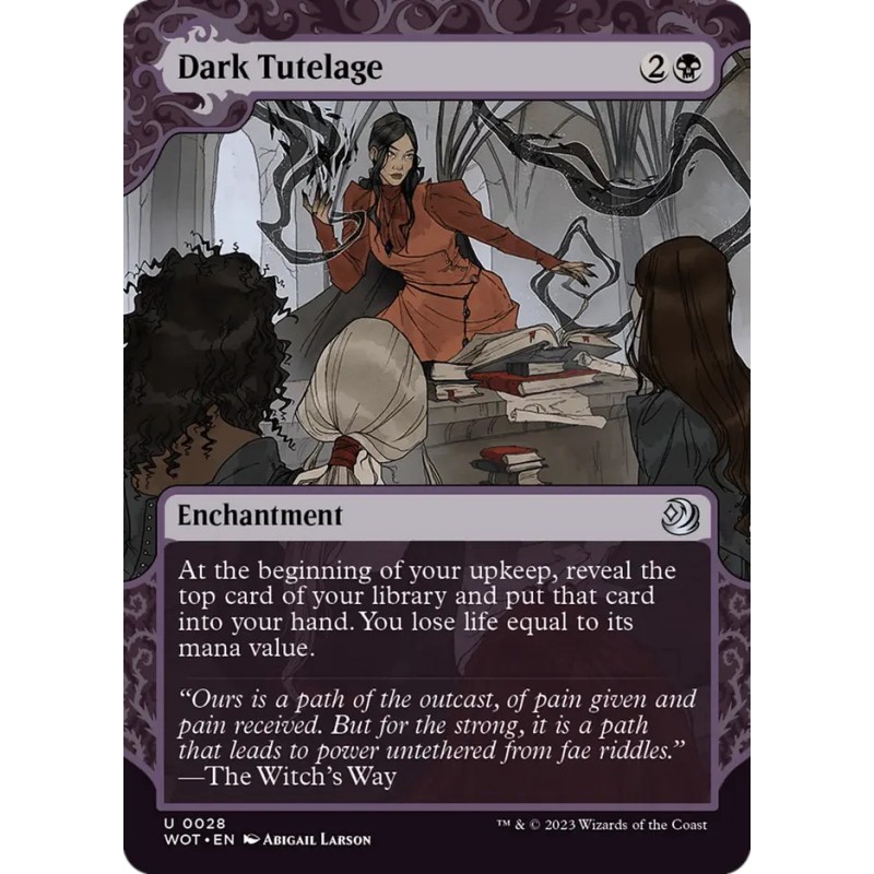 Dark Tutelage // Tutela oscura