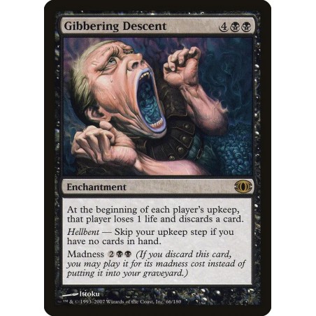 Gibbering Descent // Descenso quejumbroso