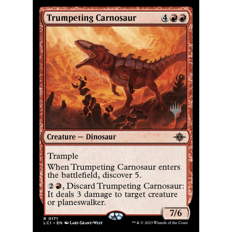 Trumpeting Carnosaur // Carnosaurio bramador (PP) (F)