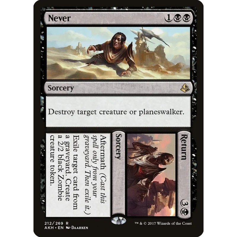 Never - Return // Jamás - Regresar