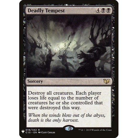 Deadly Tempest // Tempestad mortal