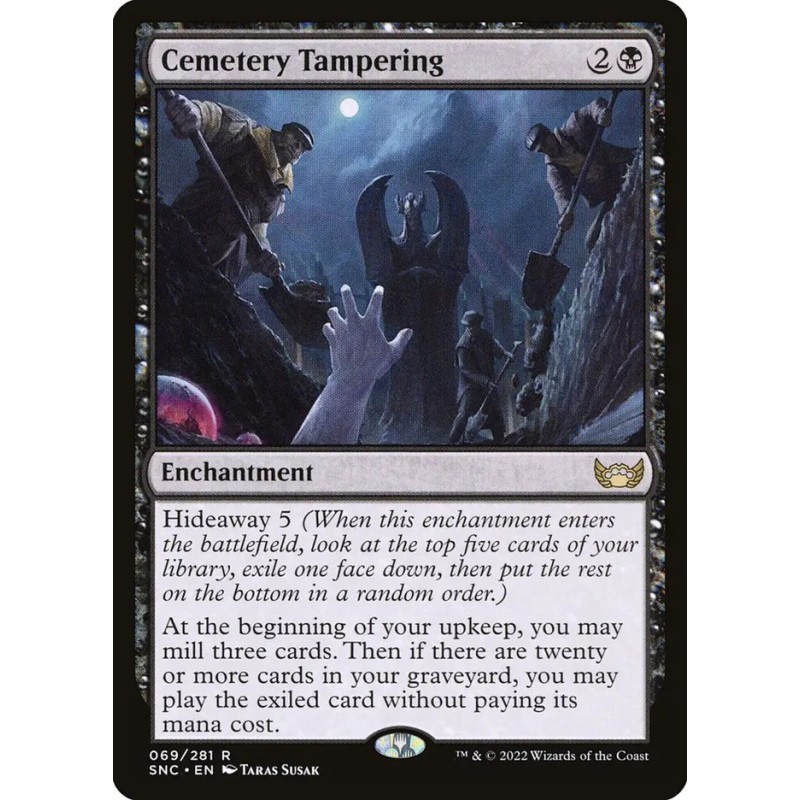 Cemetery Tampering // Profanar el cementerio