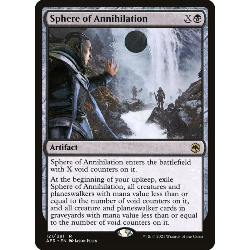 Sphere of Annihilation // Esfera de aniquilación