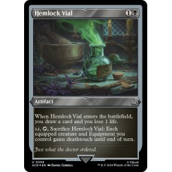 Hemlock Vial (Etched Foil)