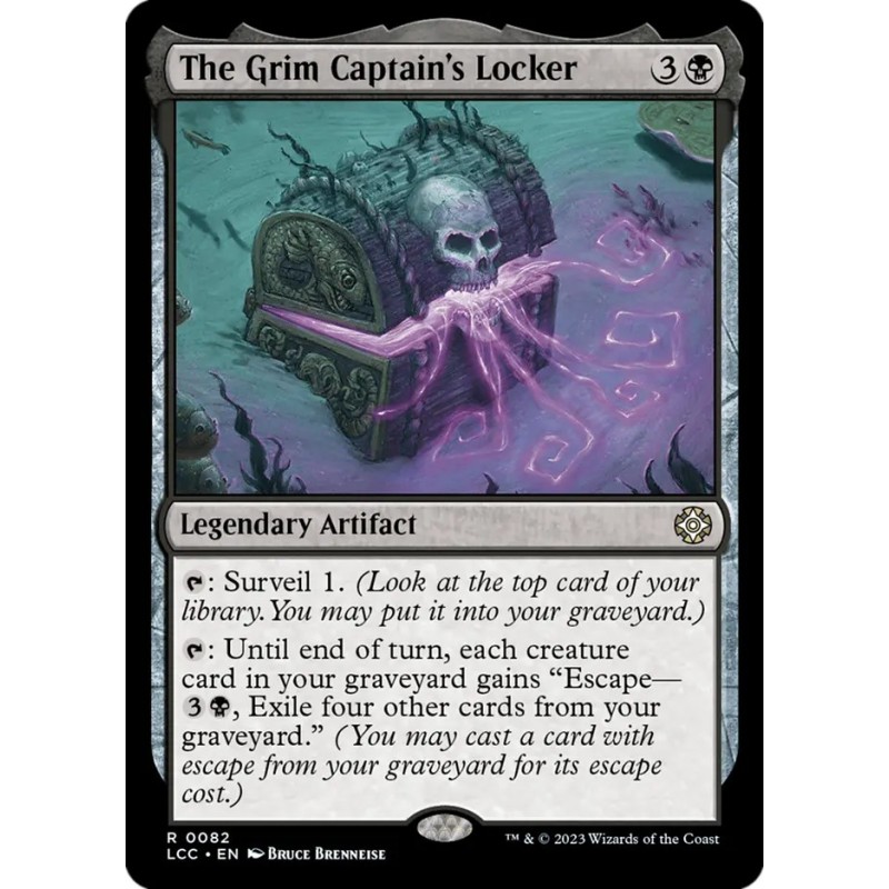 The Grim Captain's Locker // El cofre de la capitana siniestra