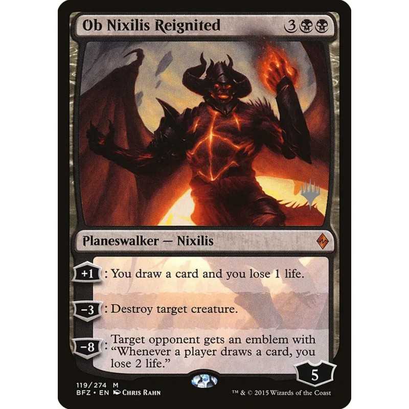 Ob Nixilis Reignited // Ob Nixilis reavivado