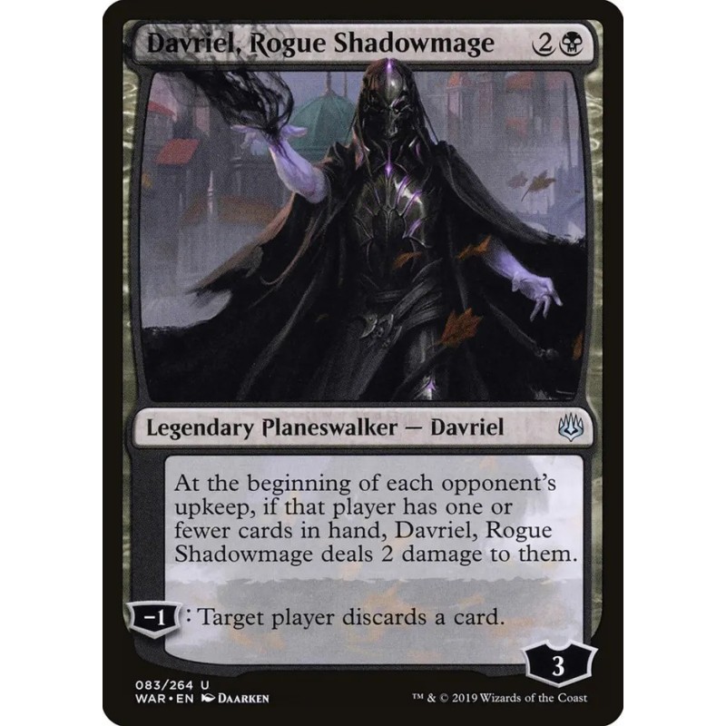 Davriel, Rogue Shadowmage // Davriel, magosombra renegado