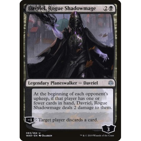 Davriel, Rogue Shadowmage // Davriel, magosombra renegado