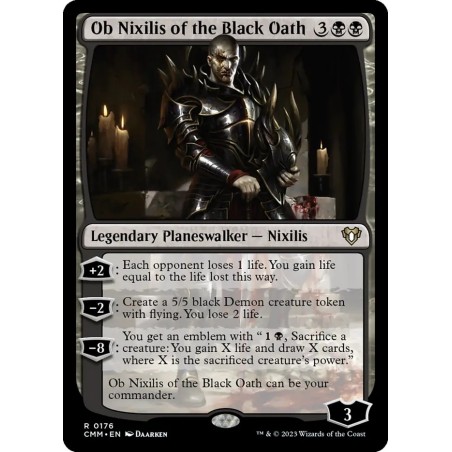 Ob Nixilis of the Black Oath // Ob Nixilis del juramento sombrío