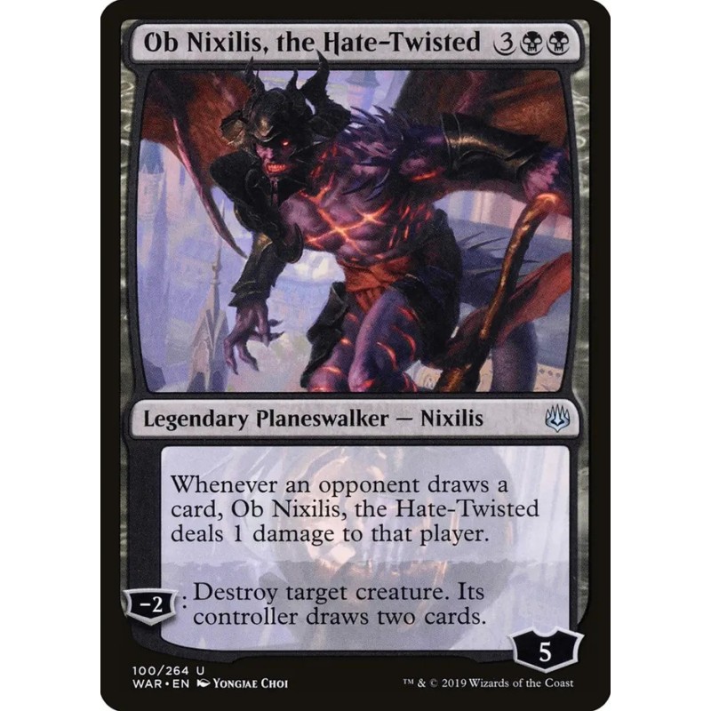 Ob Nixilis, the Hate-Twisted // Ob Nixilis, deformado por el odio