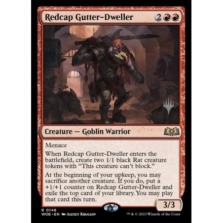 Redcap Gutter-Dweller // Moralcantarillas gorro rojo (PP)