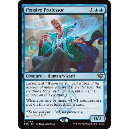 Pensive Professor // Profesor pensativo