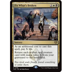 Fix What's Broken // Enmendar lo roto