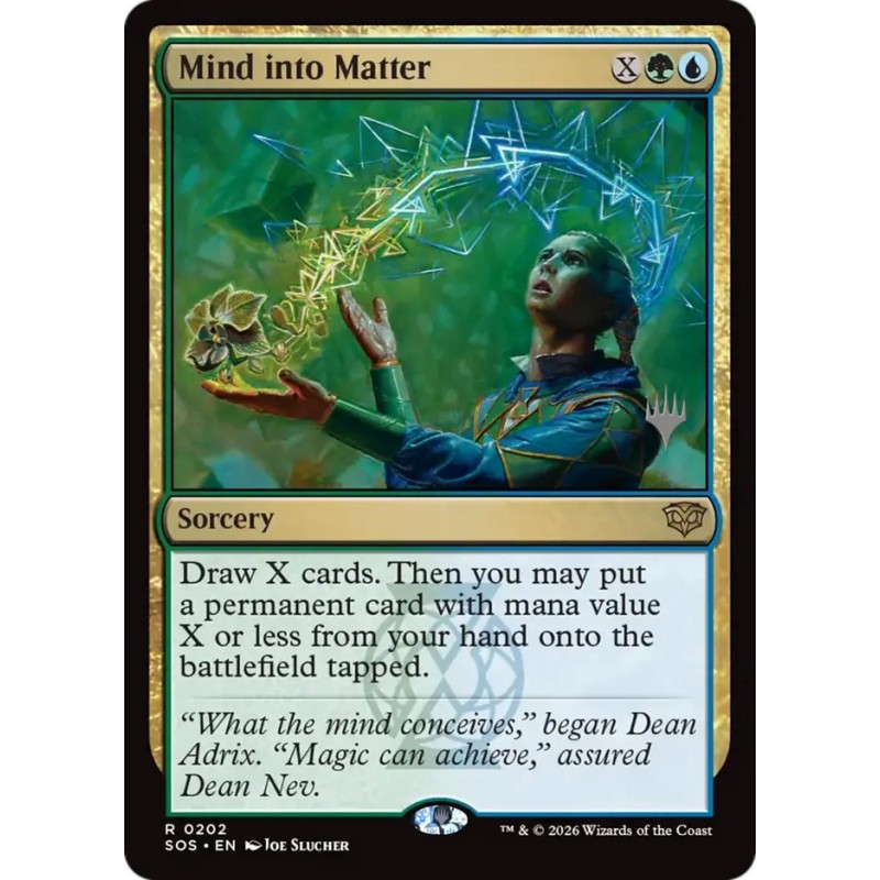 Mind into Matter // De mente a materia