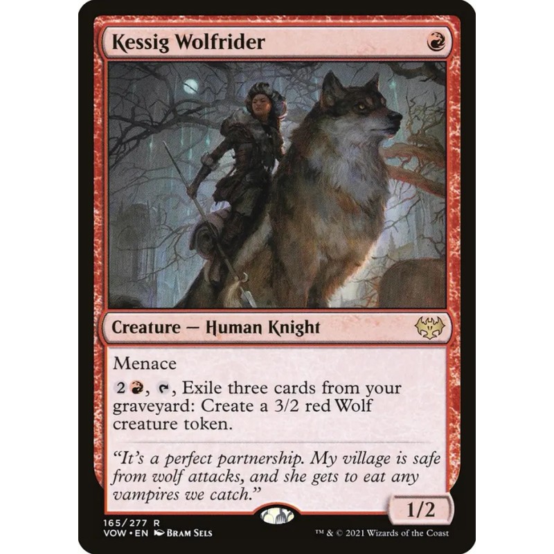 Kessig Wolfrider // Cabalgalobos de Kessig