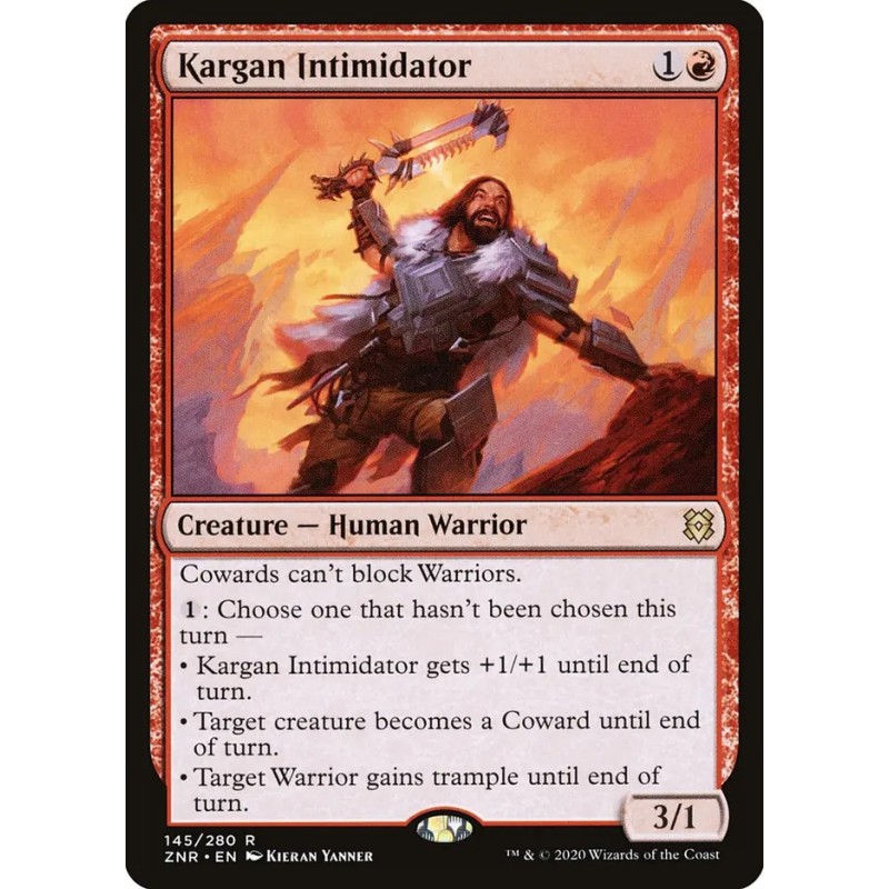 Kargan Intimidator // Amedrentador kargano