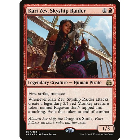 Kari Zev, Skyship Raider // Kari Zev, pirata de aeronaves (F)
