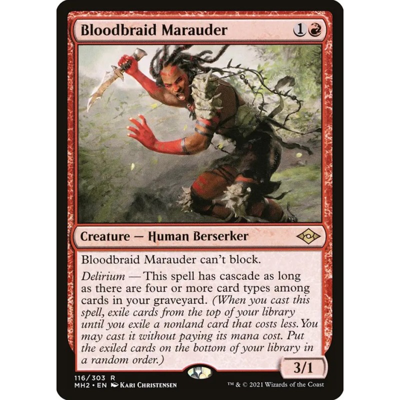 Bloodbraid Marauder // Merodeador trenzas sangrientas