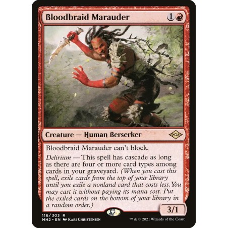 Bloodbraid Marauder // Merodeador trenzas sangrientas