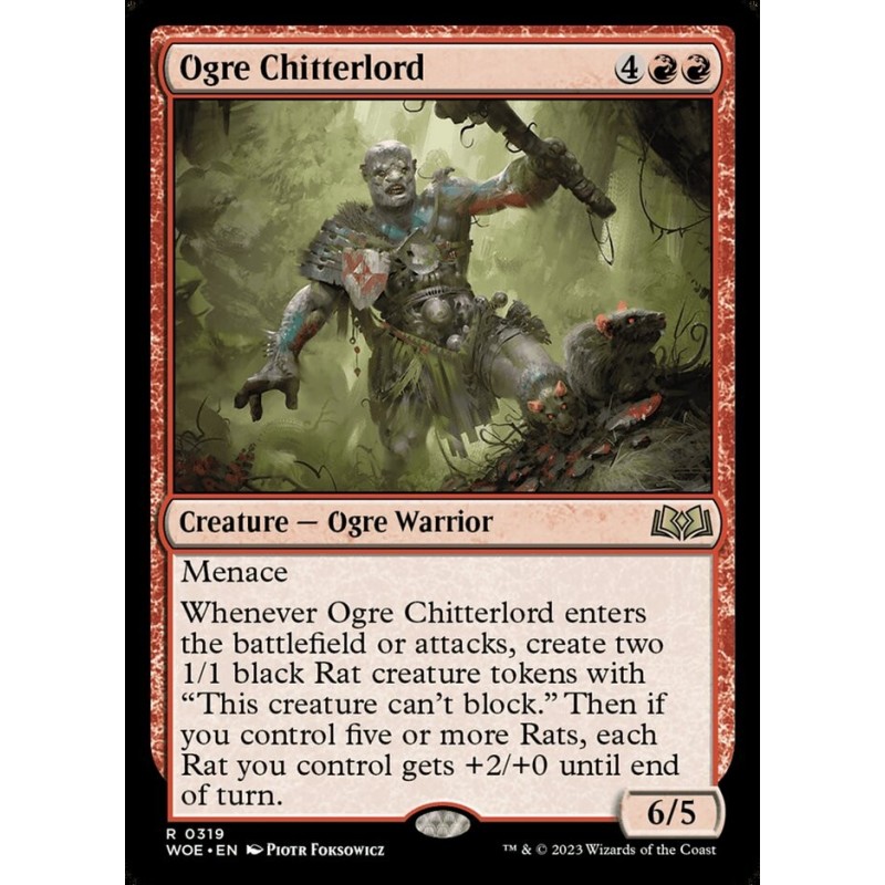 Ogre Chitterlord // Señor de las alimañas ogro