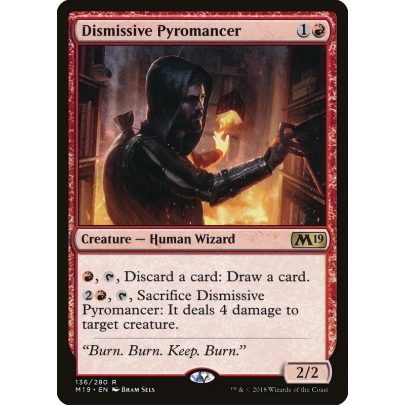 Dismissive Pyromancer // Piromante desdeñoso