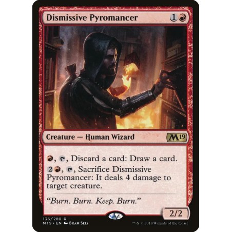 Dismissive Pyromancer // Piromante desdeñoso