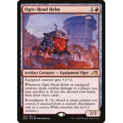 Ogre-Head Helm // Kabuto con cabeza de ogro