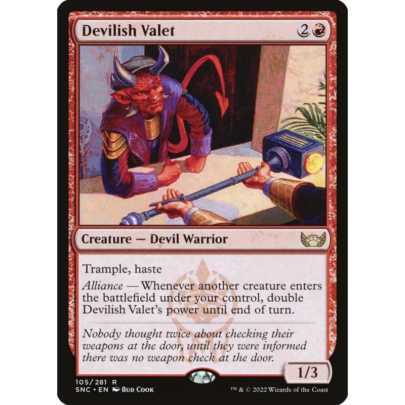 Devilish Valet // Custodio diabólico