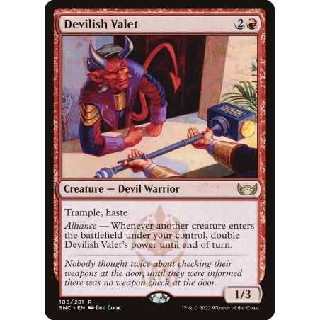 Devilish Valet // Custodio diabólico