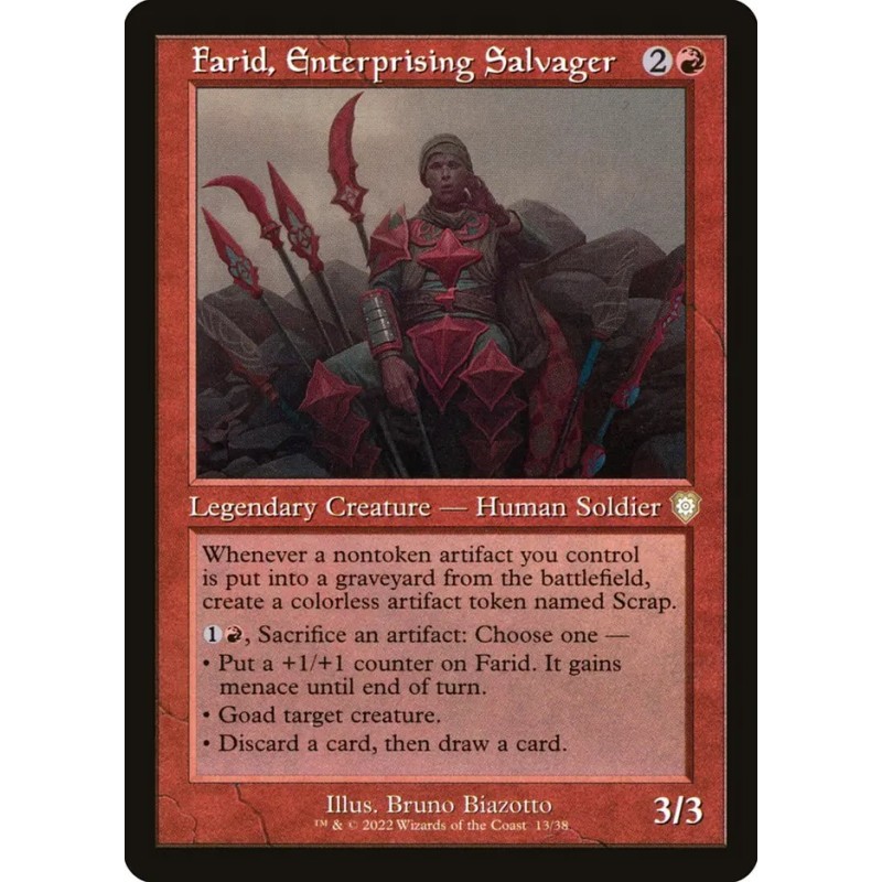 Farid, Enterprising Salvager // Farid, rescatador decisivo