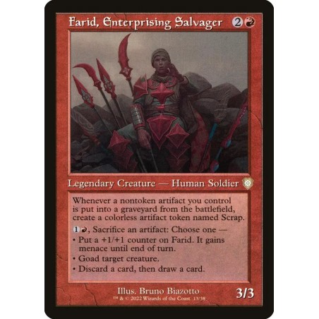 Farid, Enterprising Salvager // Farid, rescatador decisivo